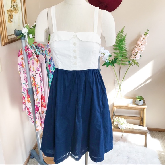 Anthropologie Dresses & Skirts - Maeve Anthropologie Pin-up Nautical Dress